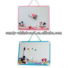 Dry eraser magnetic white board drawing board